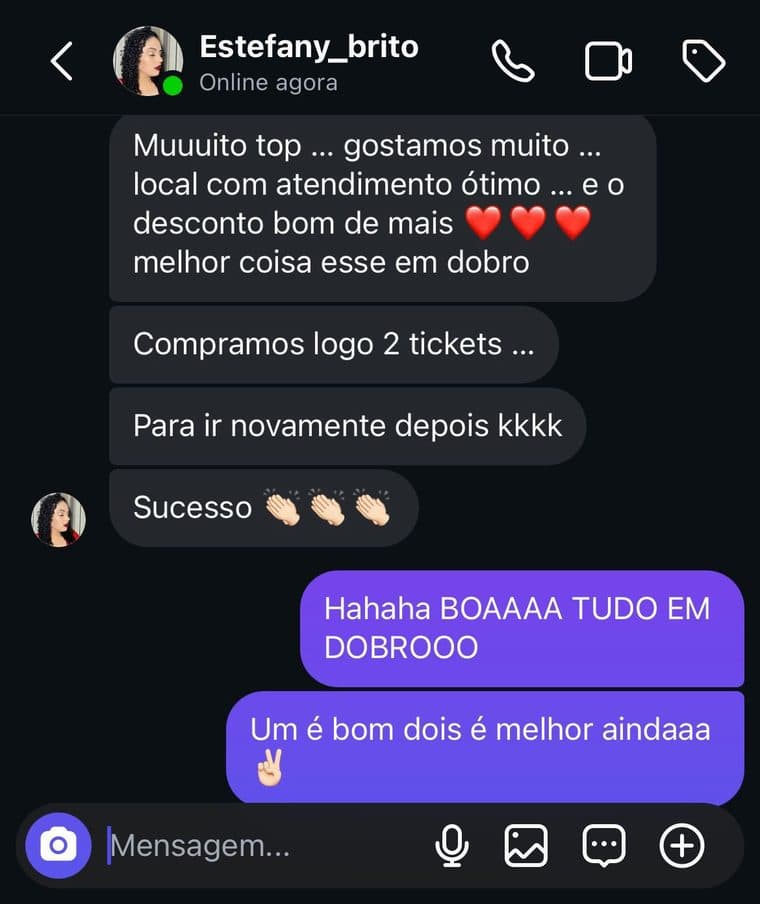 Depoimento de Estefany Brito — São Luís em Dobro