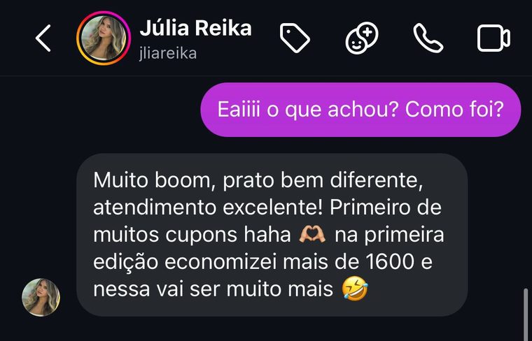 Depoimento de Júlia Reika — São Luis em Dobro