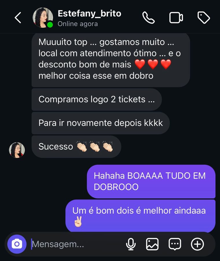 Depoimento de Estefany Brito — São Luis em Dobro